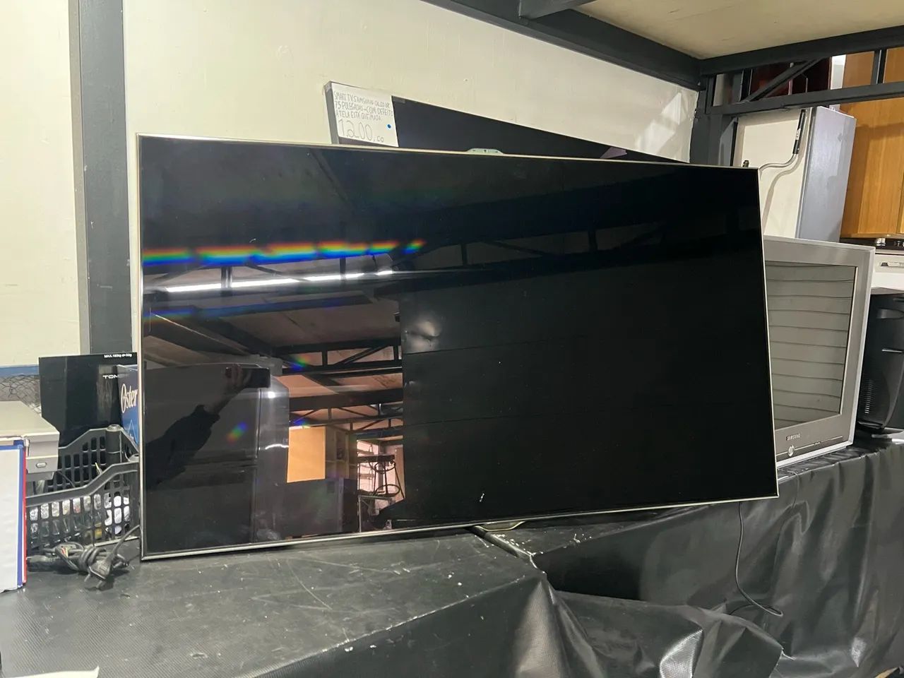  Smart TV Samsung LED 55 Polegadas UN55ES8000G - Foto 2