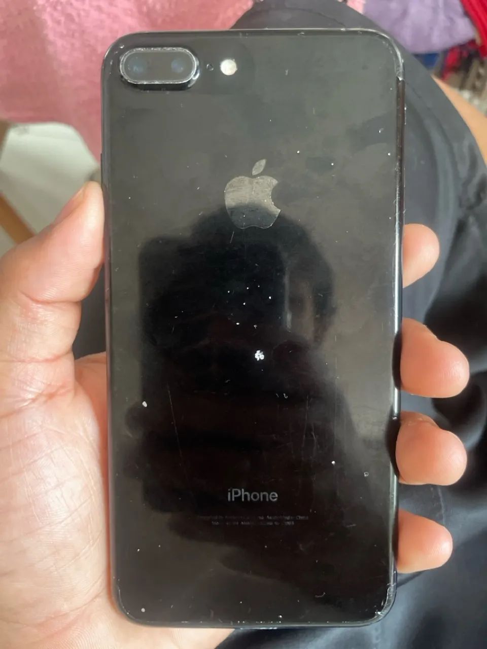 Vendo uma iPhone 7 Plus com 100% da bateria - Foto 2
