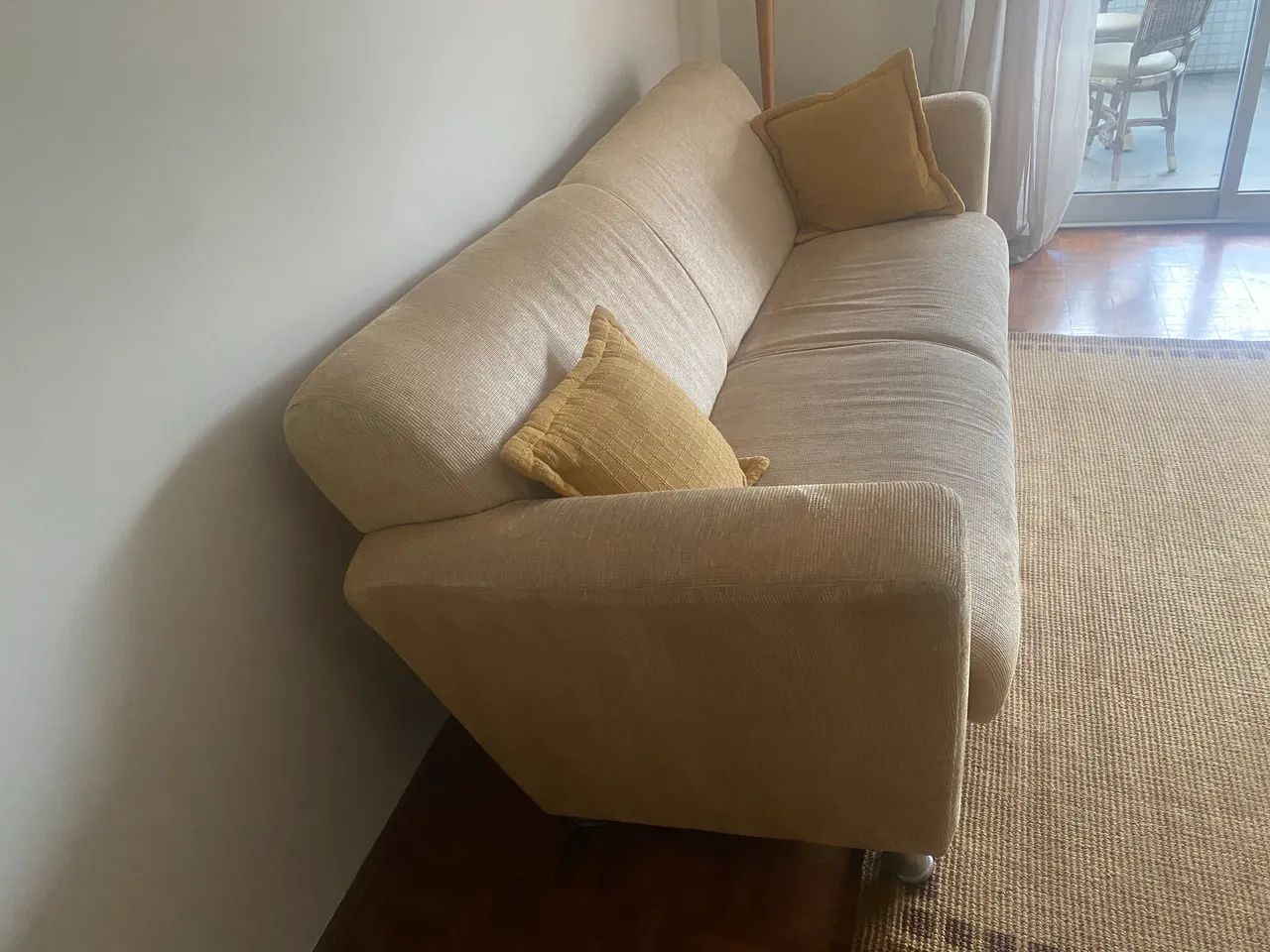 Sofás de 3 e 2 lugares em tecido - Foto 3