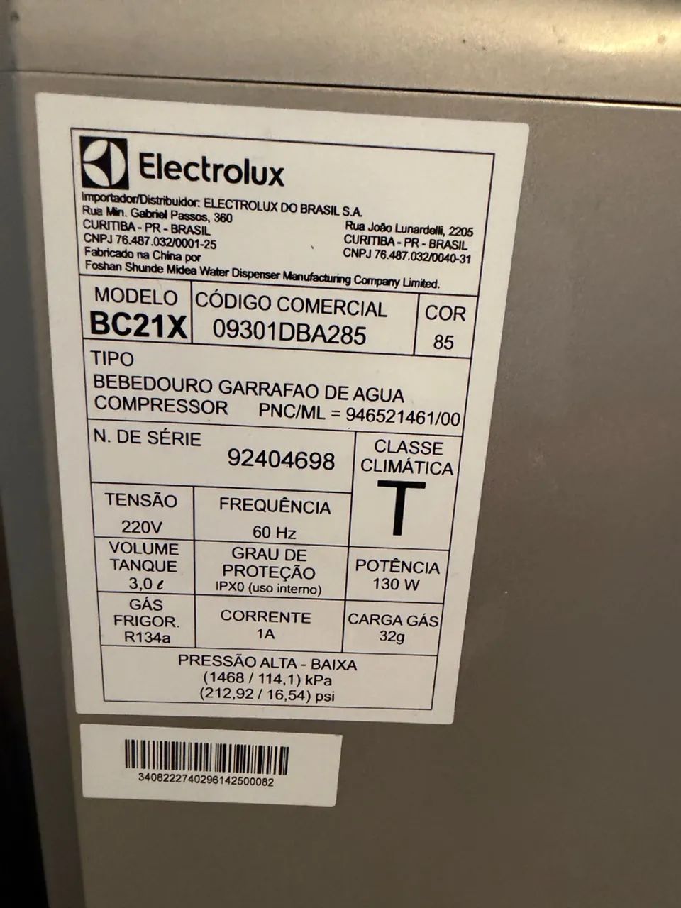 Bebedouro de compressor Electrolux  - Foto 4