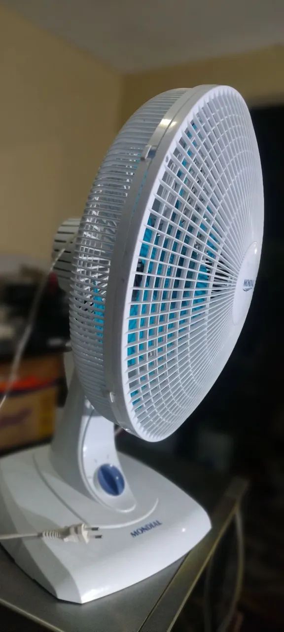 Ventilador Mondial 40cm mesa com Branco  - Foto 3