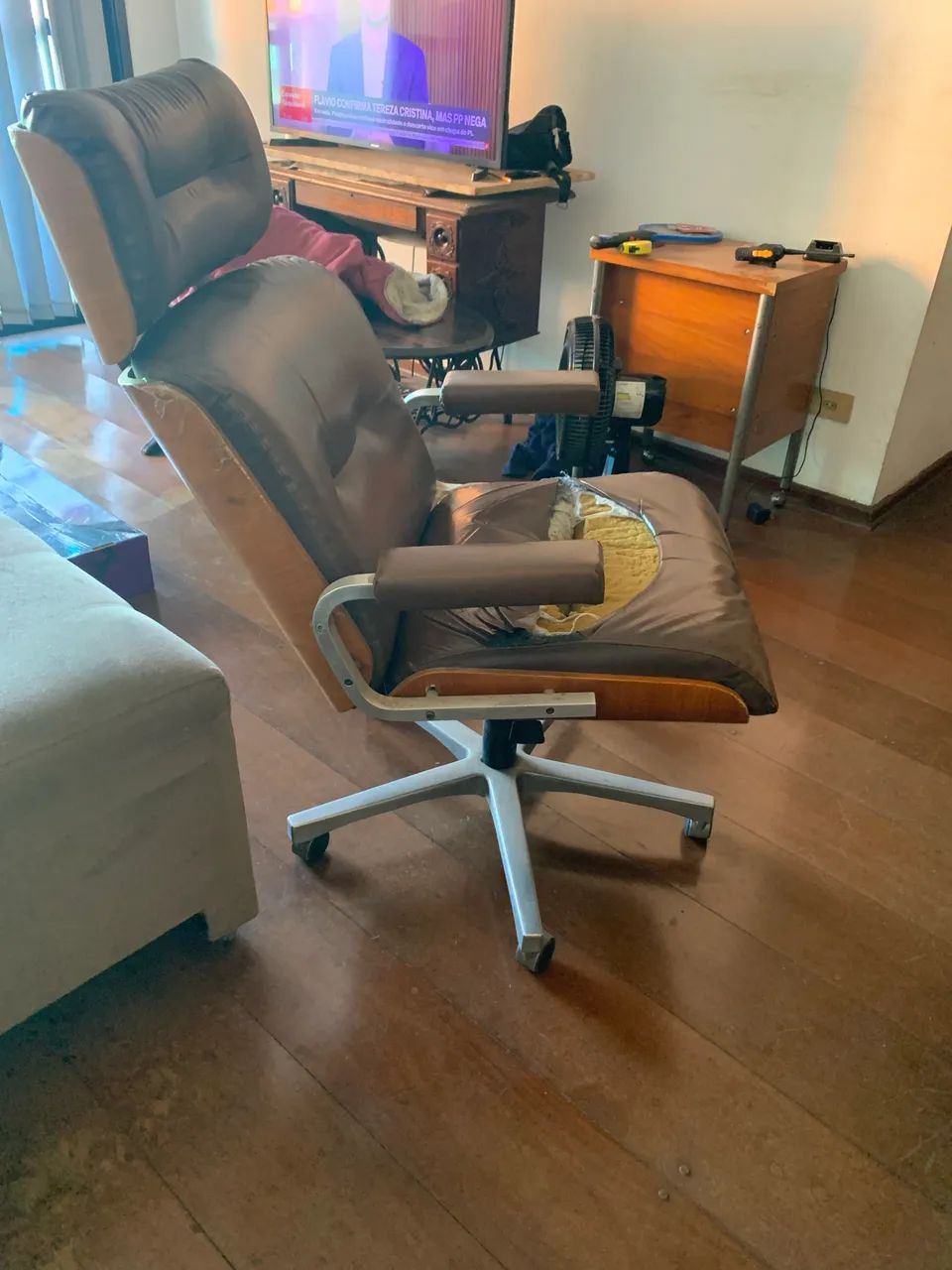 Poltrona Flexform Executiva Colecionador 1979 - Foto 5