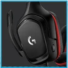 Headset Gamer Logitech G332 PC PS4 Xbox One Preto e Vermelho - Foto 2