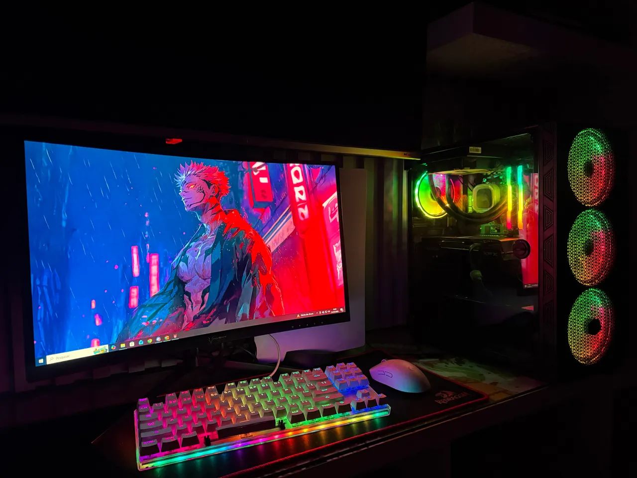 Pc gamer | AMD 5 5600 6 - core | Roda tudo!