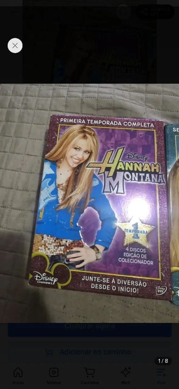 Box DVD HANNAH MONTANA