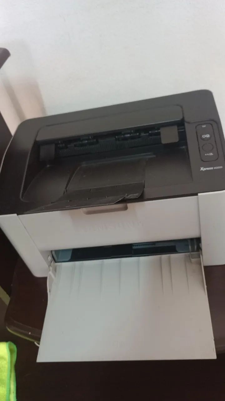 Impressora Samsung preta e branca  - Foto 2