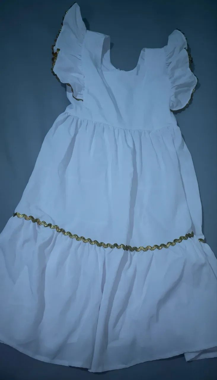 Vestido Branco formatura/ reveillon /Novo