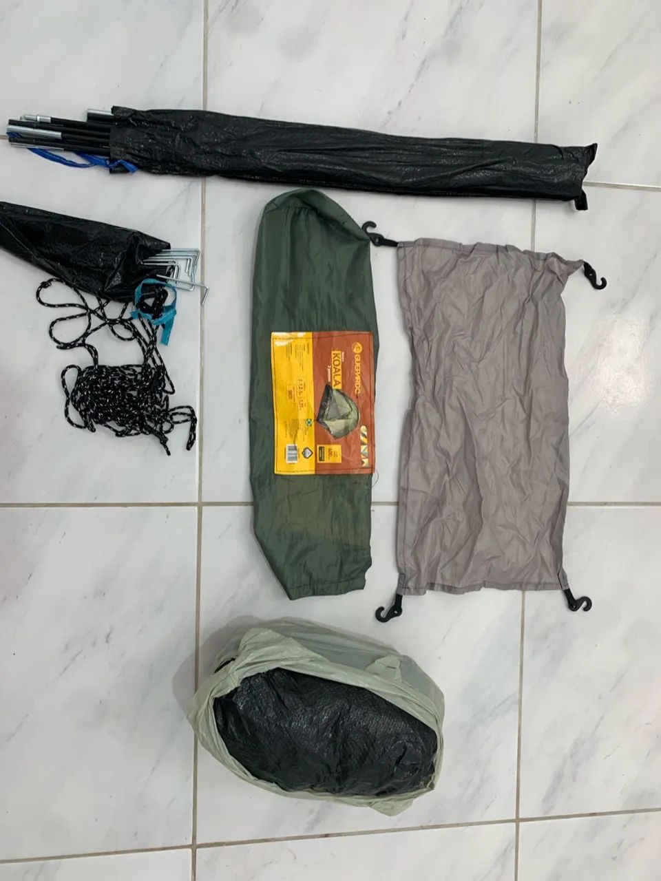 Barraca de camping usada uma vez - Foto 2