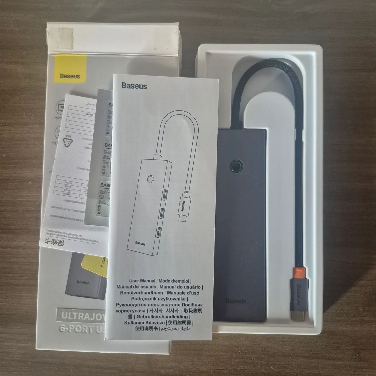 Hub Baseus 4k 60Hz