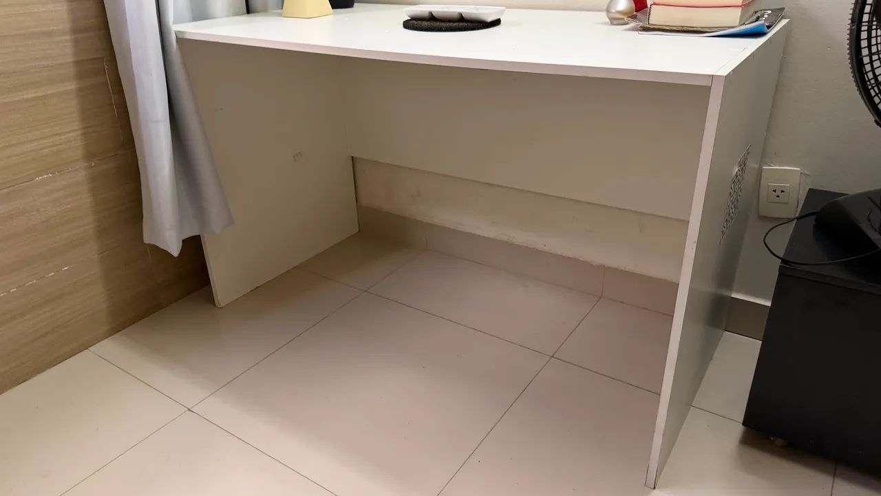 Mesa escritório branca  - Foto 2