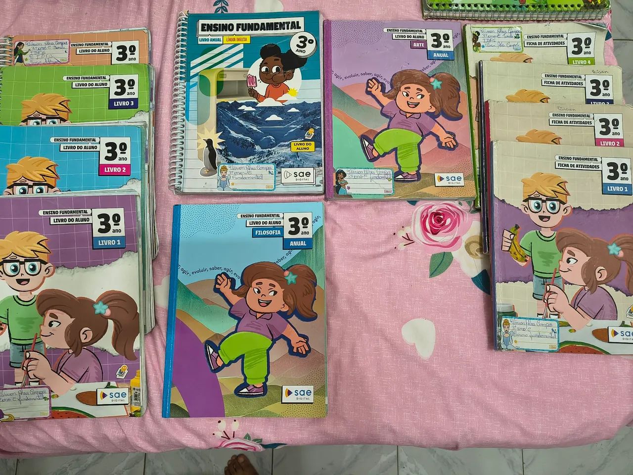Coleção completa SAE 3 ano fundamental 65569093799554120