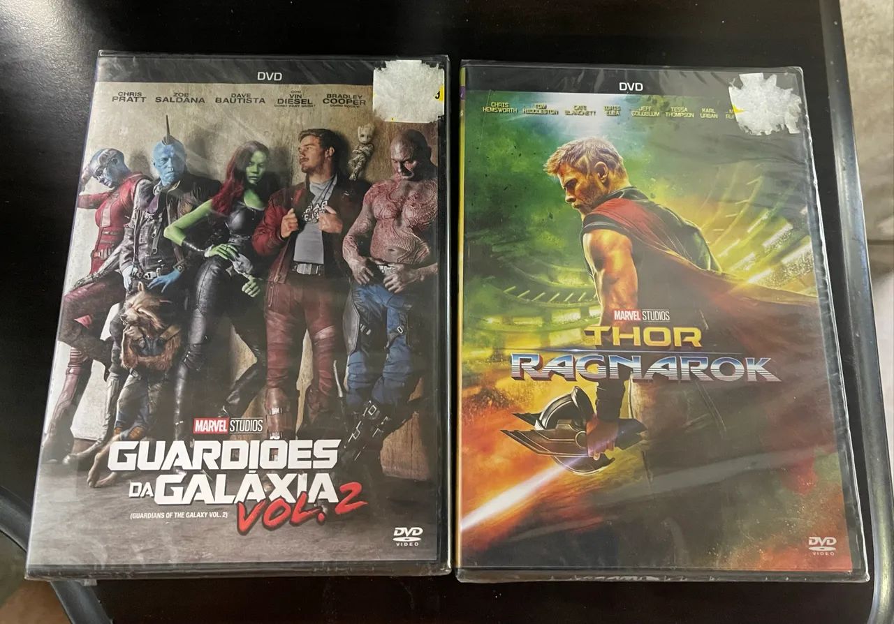 Filmes em DVD Originais Marvel