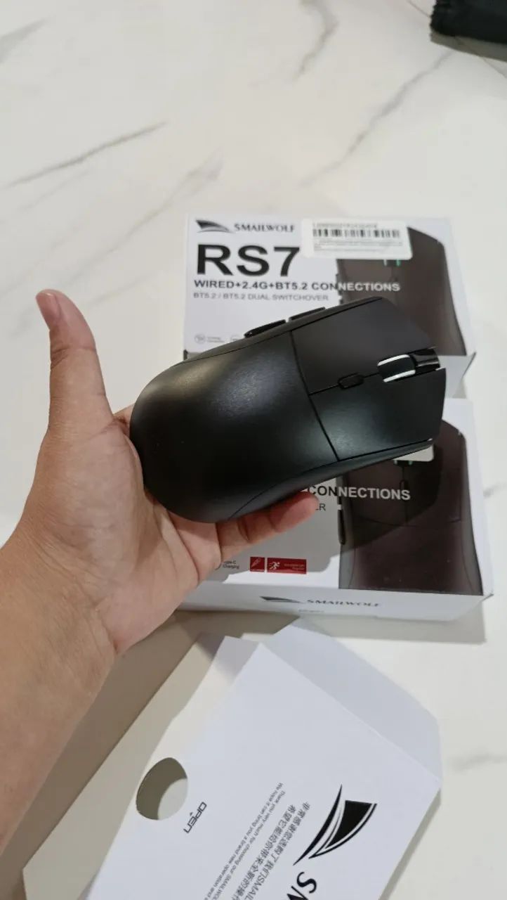 Mouse Gamer Smailwolf RS7 - Sensor Paw 3311 - Foto 2
