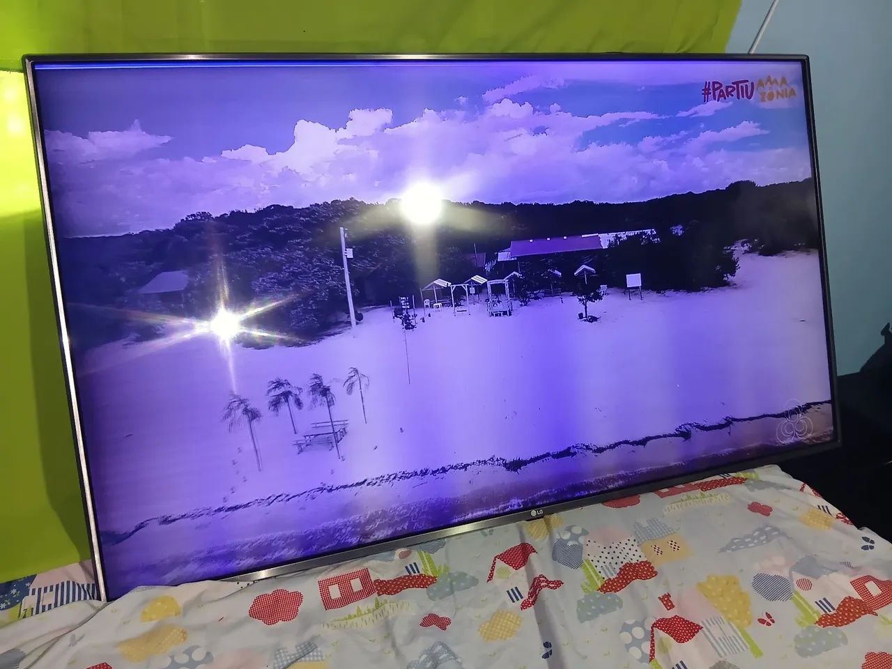 TV 55 LG POLEGADAS C/DEFEITO - Foto 2