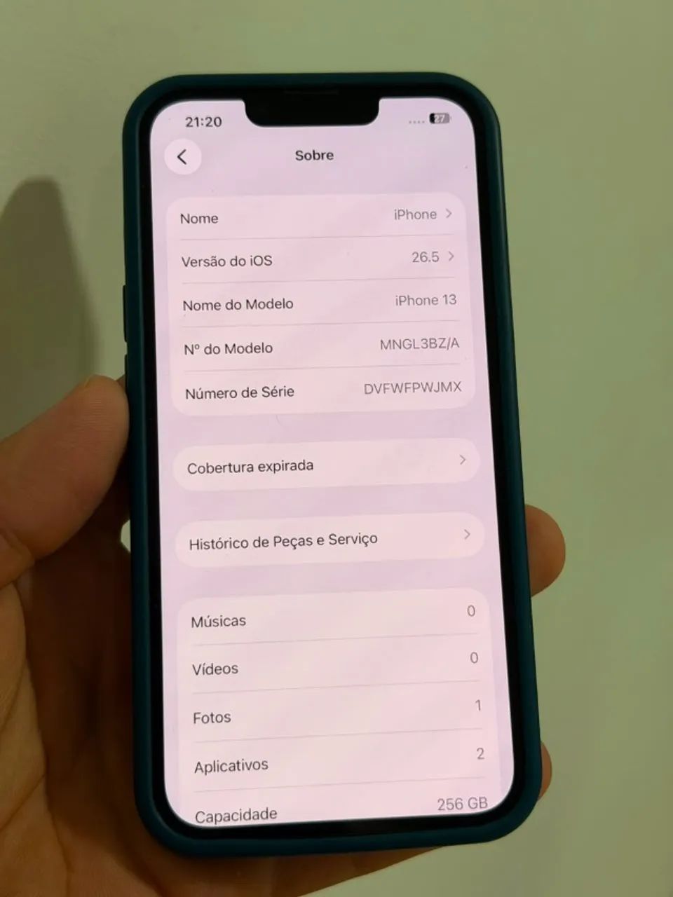IPhone 13 256GB / Bateria 100% Apple - Foto 2
