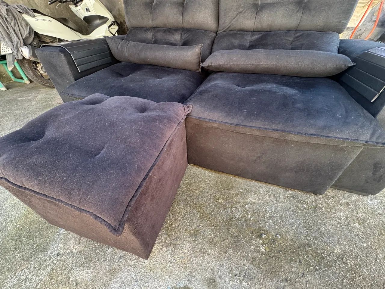 Sofá Retrátil com poltrona  - Foto 3