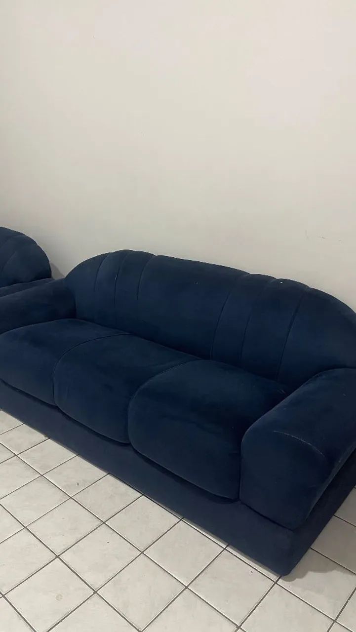 Conjunto de sofá / precisa de uma limpeza ou uma reforma - Foto 2