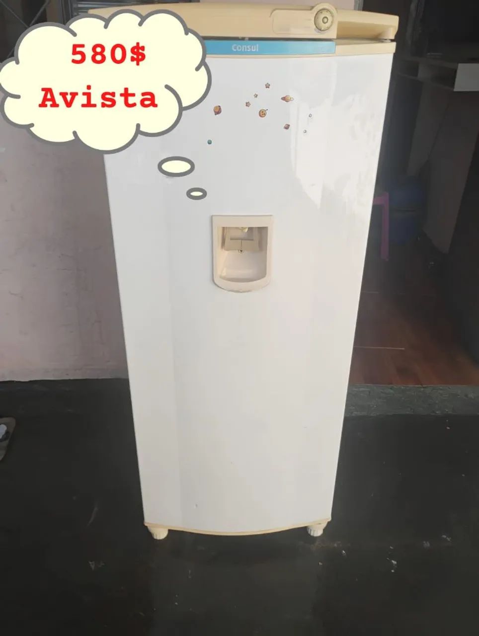Geladeira Consul água na porta/ entrega grátis 