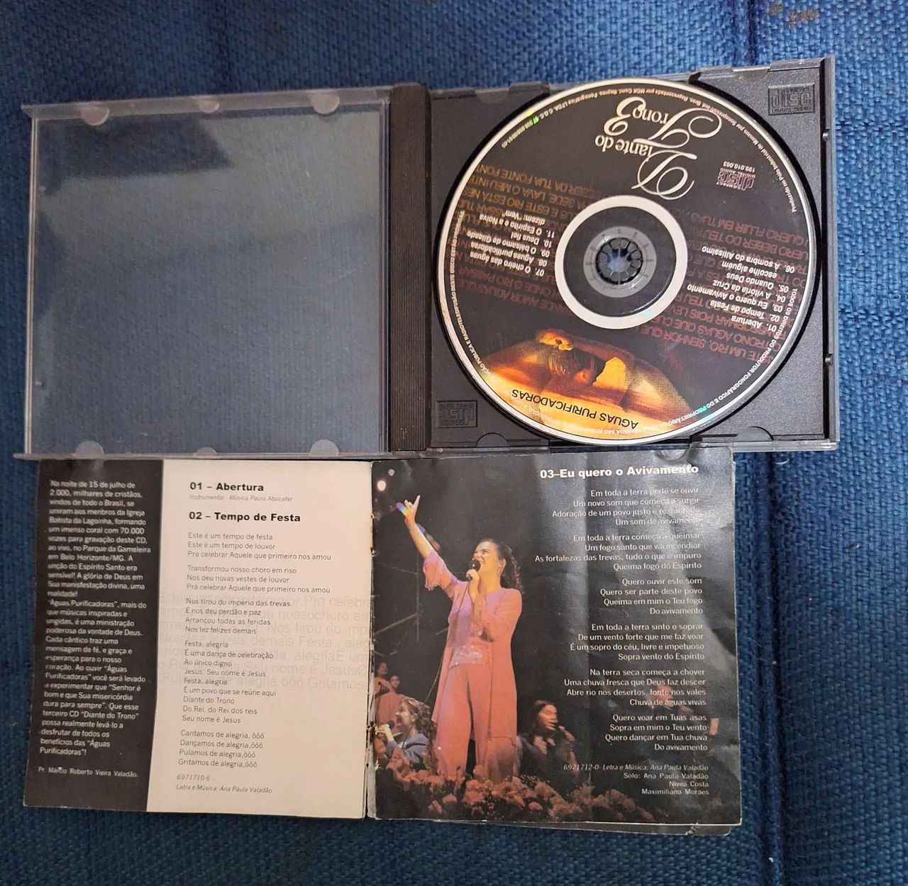 Águas Purificadoras -Cd Diante do Trono 3 - Foto 5