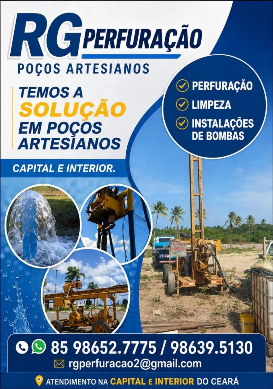 Perfuração de poços 