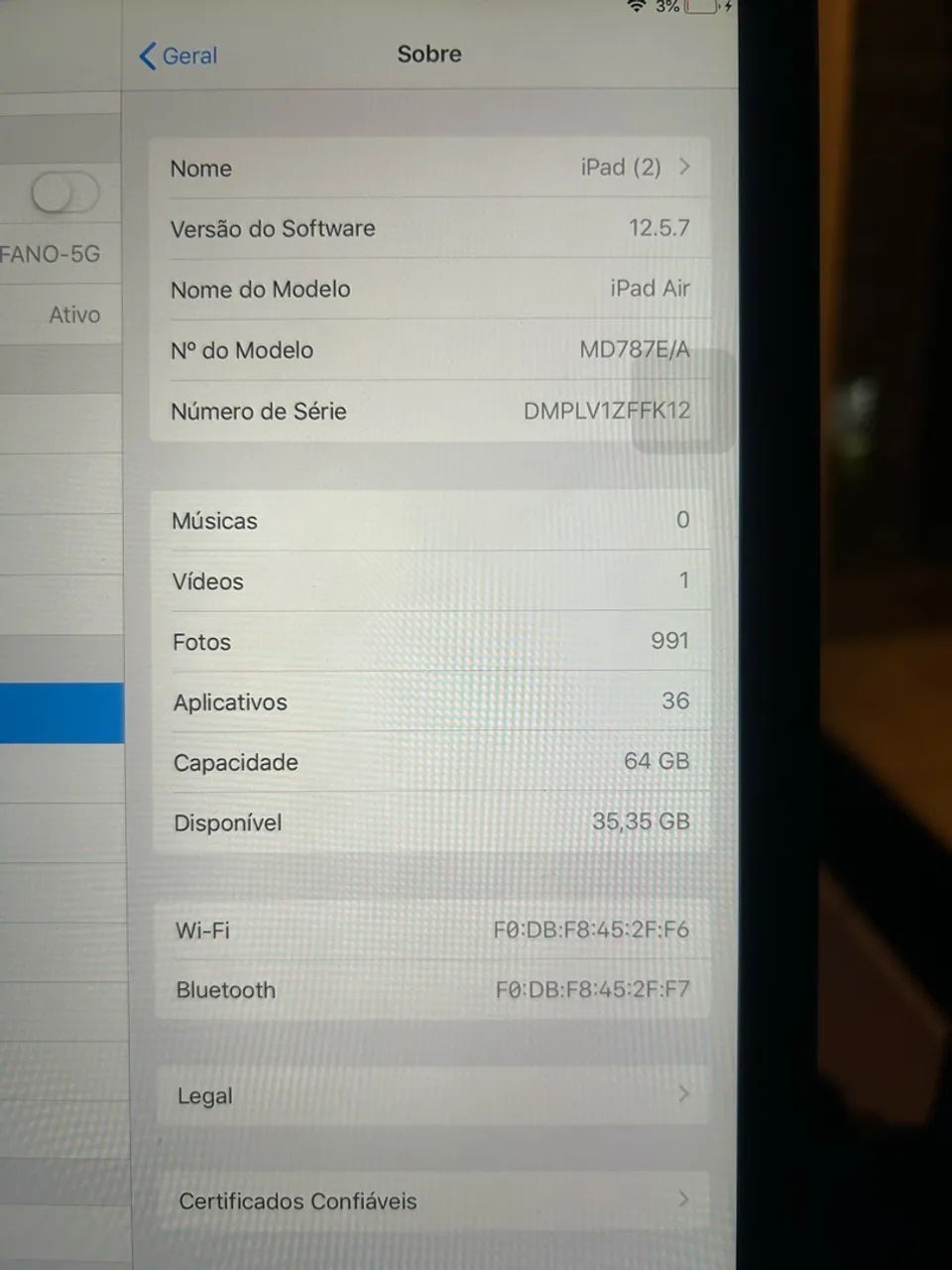 iPad Air 1ª geração 64GB Wi-Fi + Case - Foto 4