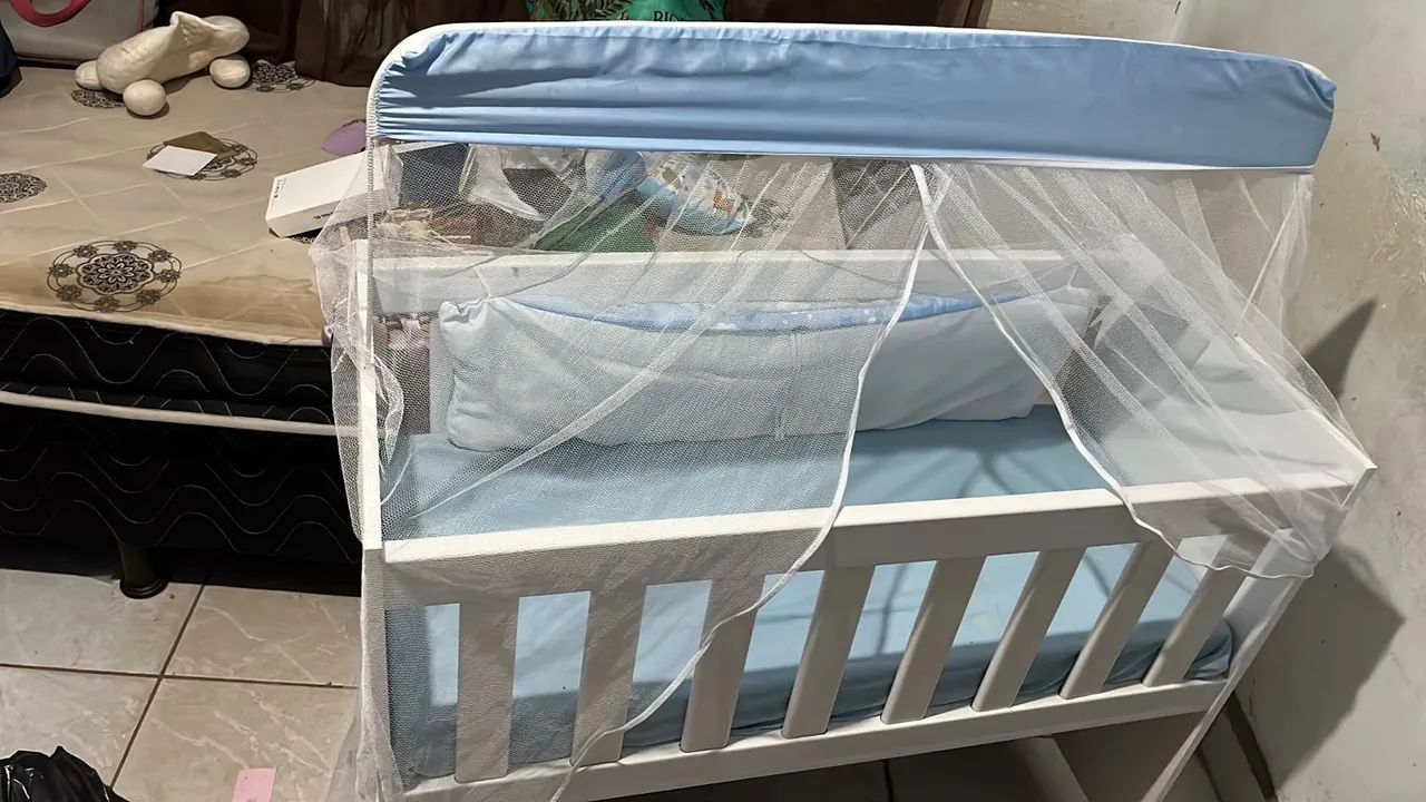 Mini berço completo 