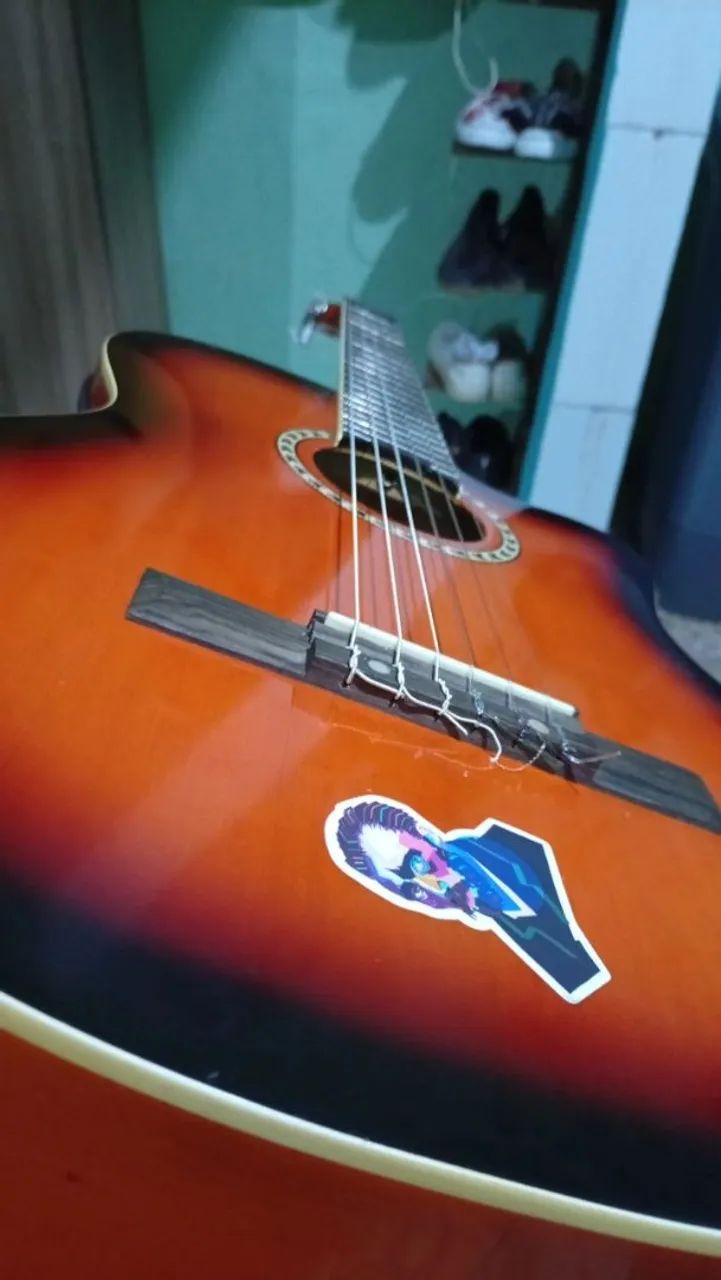 Violão elétrico nylon  - Foto 5