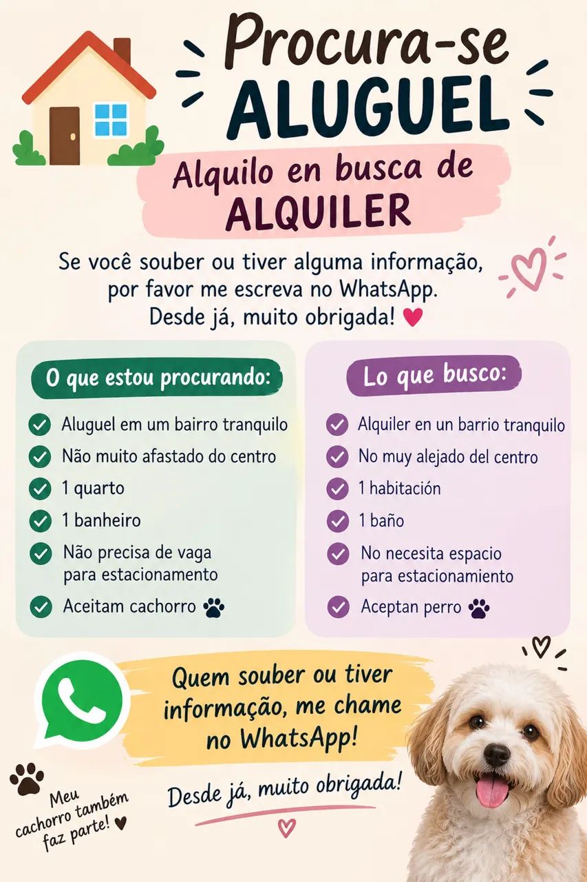 Procurando aluguel 