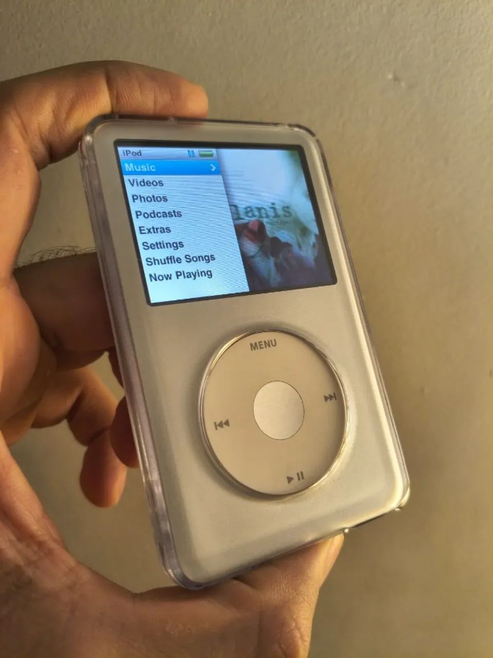 iPod Classic 7ª geração - 256gb - bateria nova, frontal e clickwheel novas + capa + cabo - Foto 3