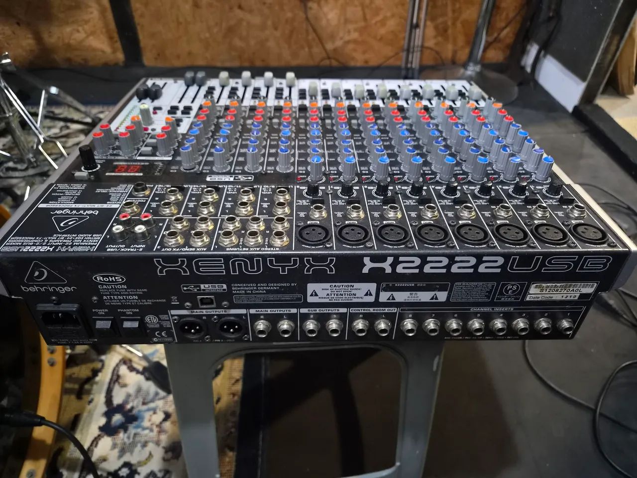 Mesa de som Behringer Xenyx X2222USB - Foto 2