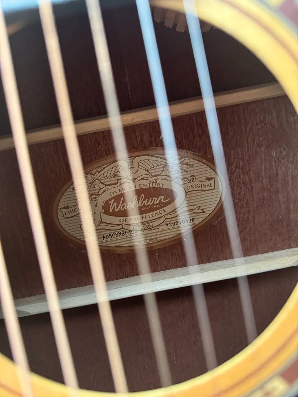 VIOLÃO WASHBURN AD5CE  - Foto 3
