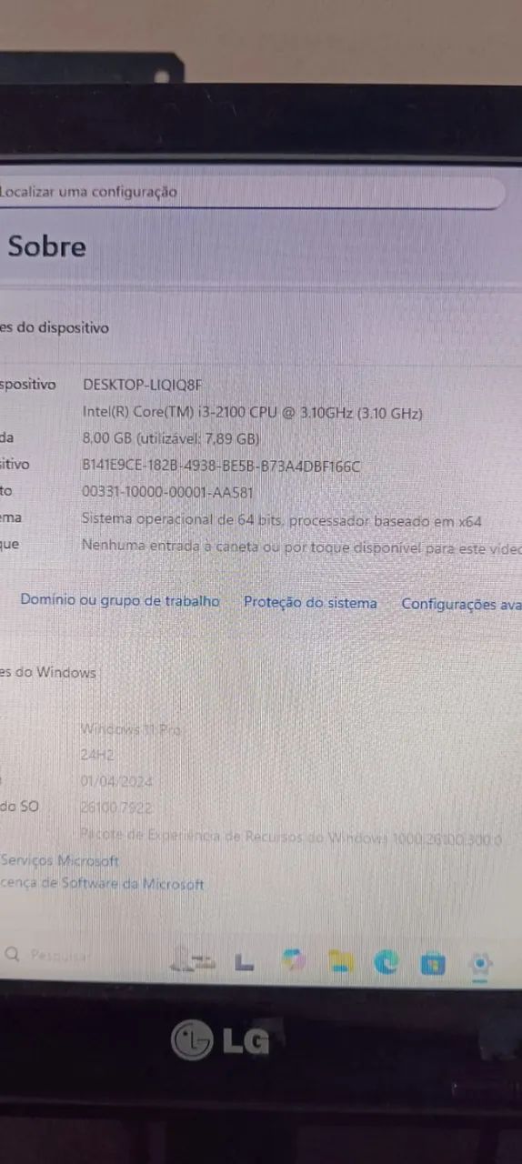 Computador Intel I3-2100 c/ Monitor - Foto 5