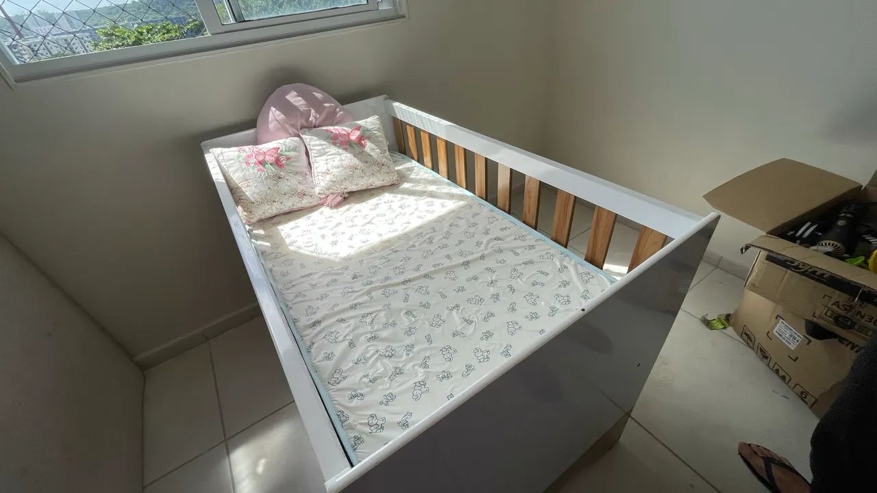 Berço infantil - semi novo  - Foto 4