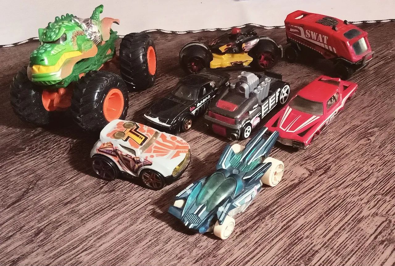 Conjunto de carros Hot-wheels