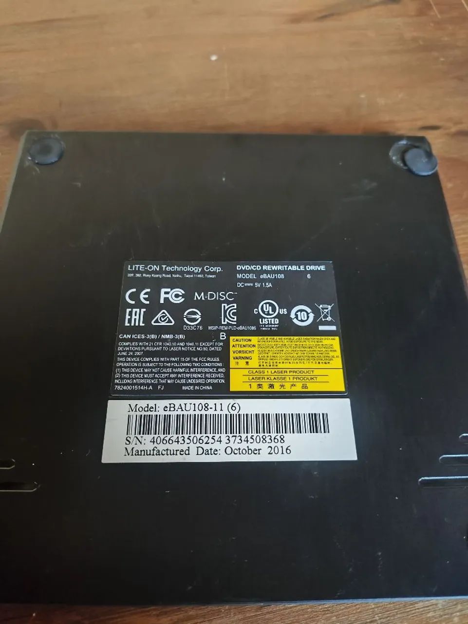 Gravador / Leitor de DVD e CD Externo Lite-On - Foto 2