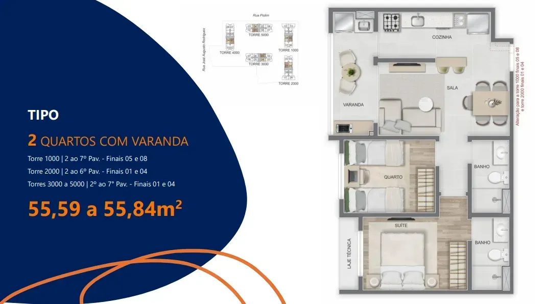 PLANTA 55m²