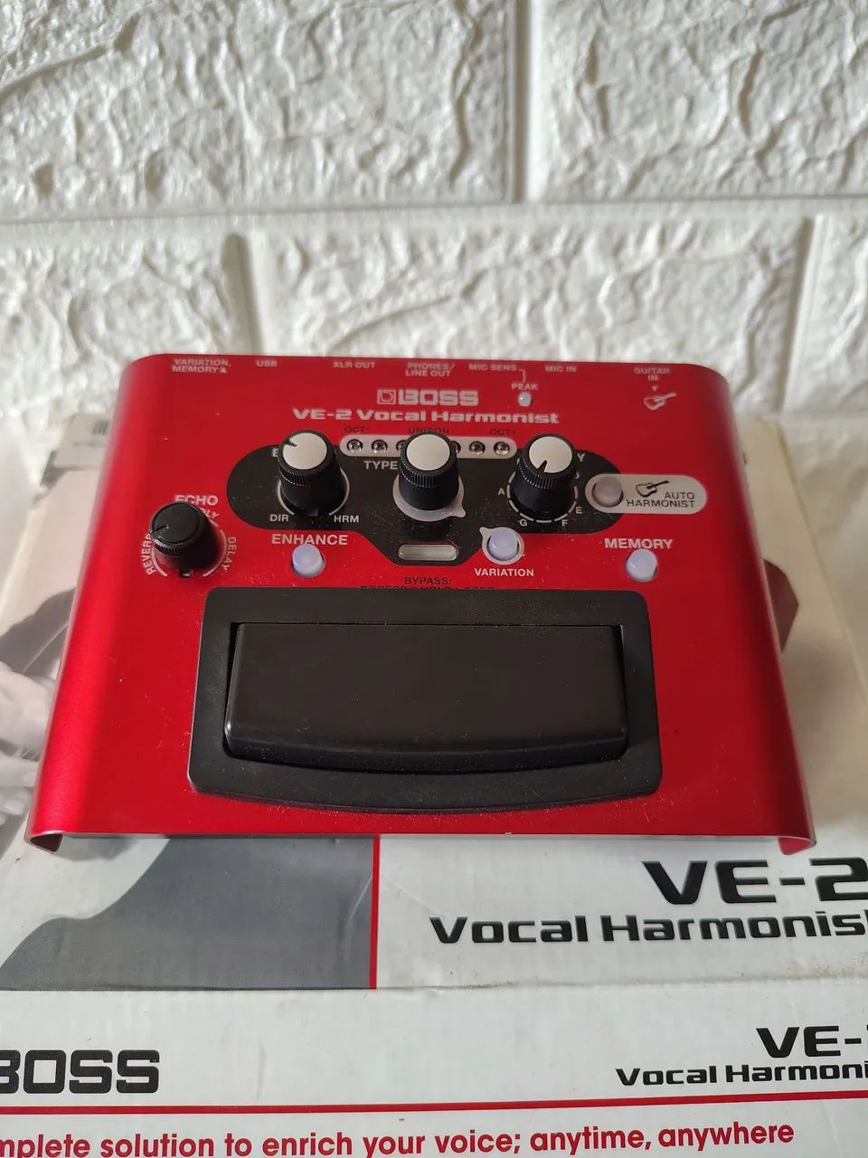 Pedal de voz Boss ve 2