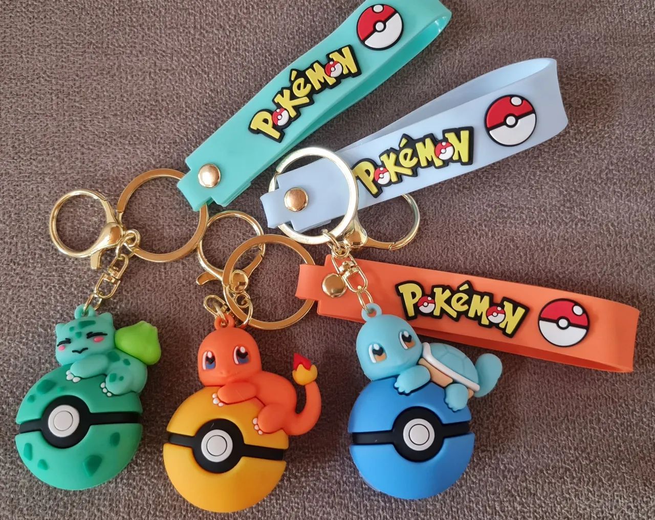 Chaveiros pokemon novos