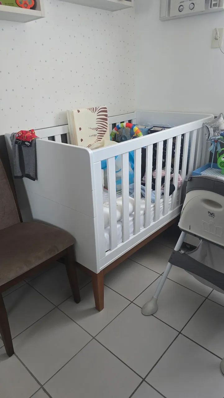 Berço Nature 2 em 1 com colchão  - Foto 3