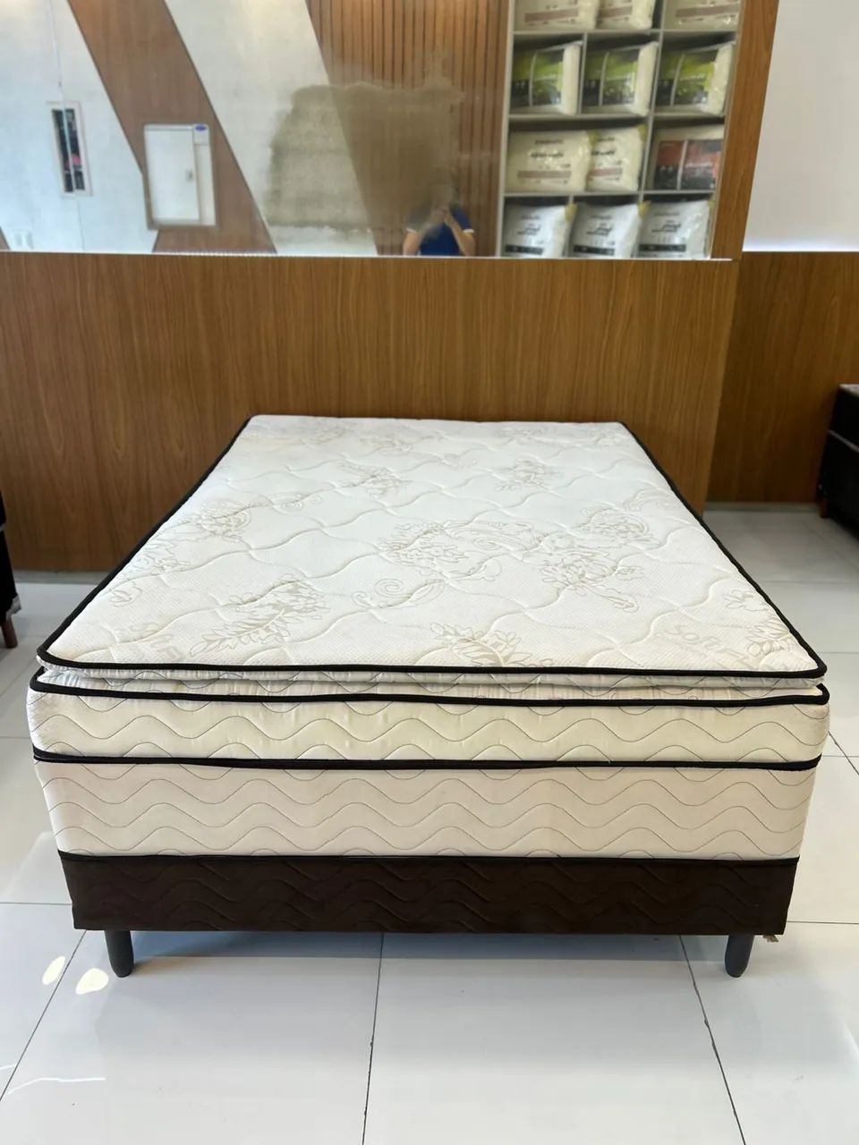 CAMA CASAL PARIS MOLAS ENSACADAS - Foto 2