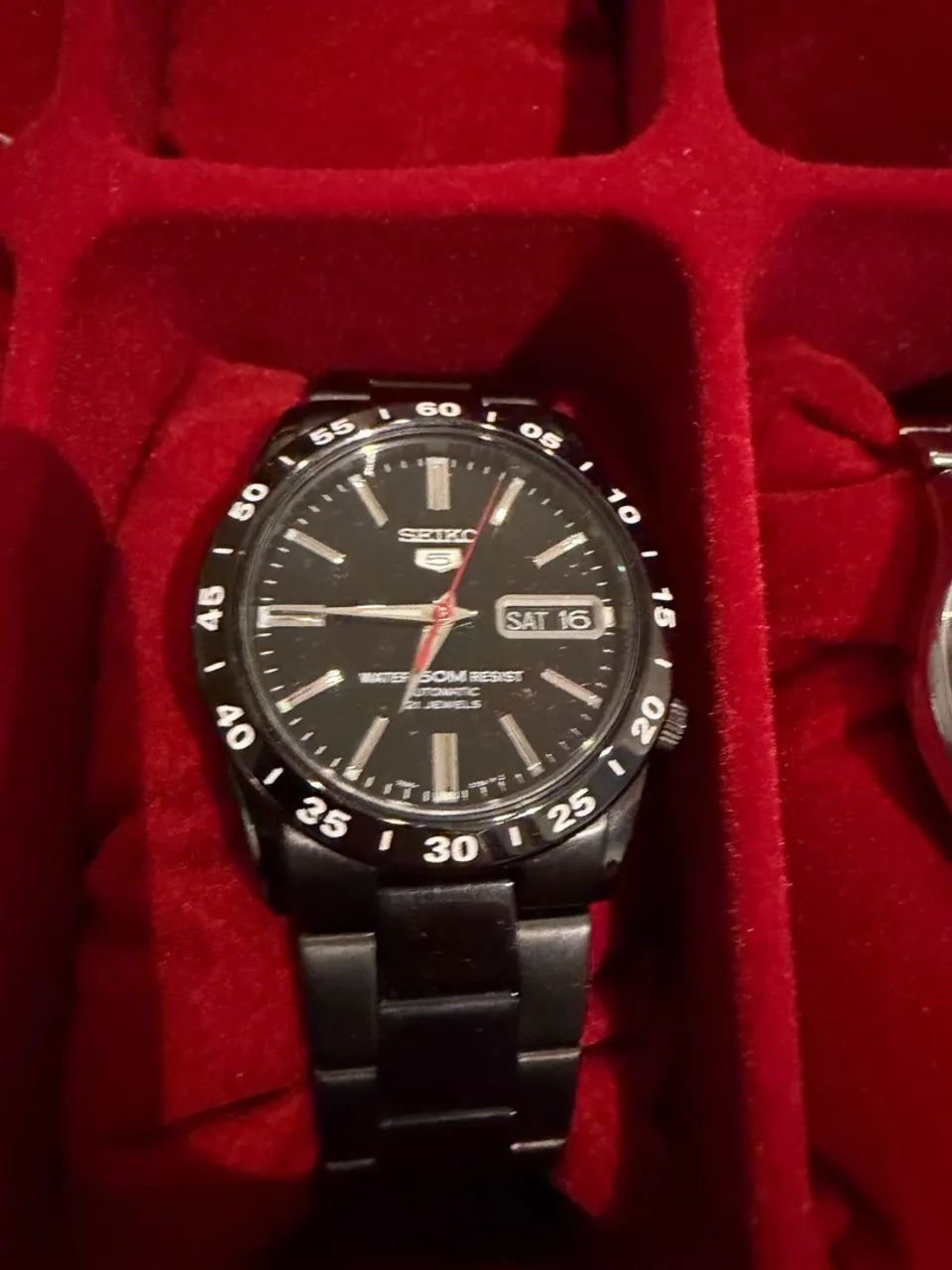 DESAPEGO colecionador para colecionador! RELÓGIO DIVER SEIKO AUTOMATICO 21 FULL BLACK  - Foto 5