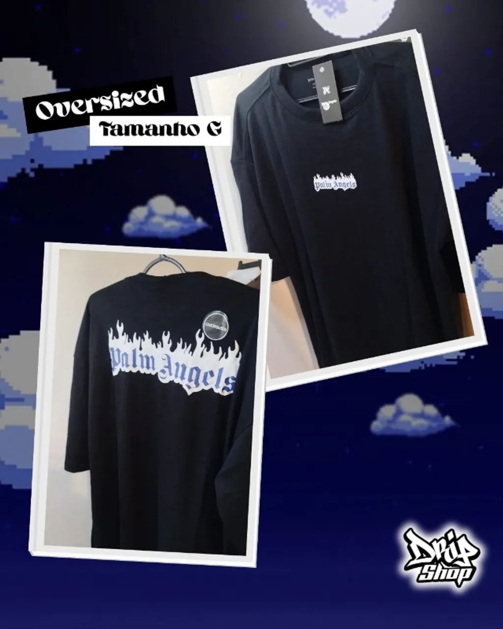 Camiseta masculina Oversized - Foto 3