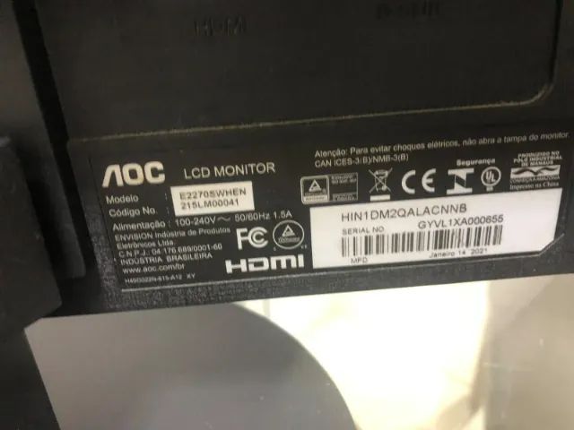 Monitor AOC 22 Polegadas - Foto 4