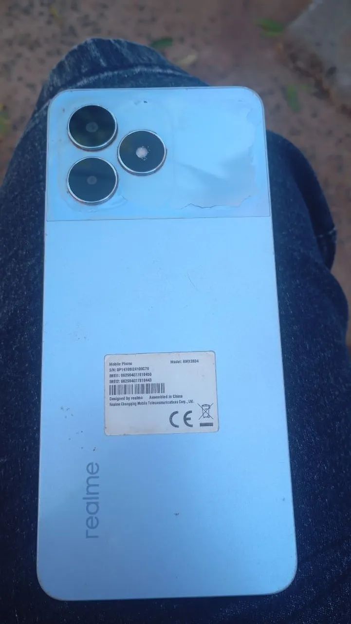 Vendo celular realme note 50 funcionando perfeitamente dependendo do lugar entrego  - Foto 2