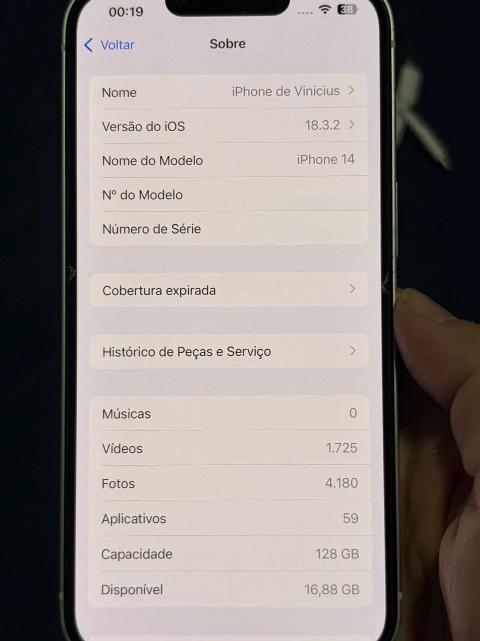 Vende-se iPhone 14 128Gb branco  - Foto 5