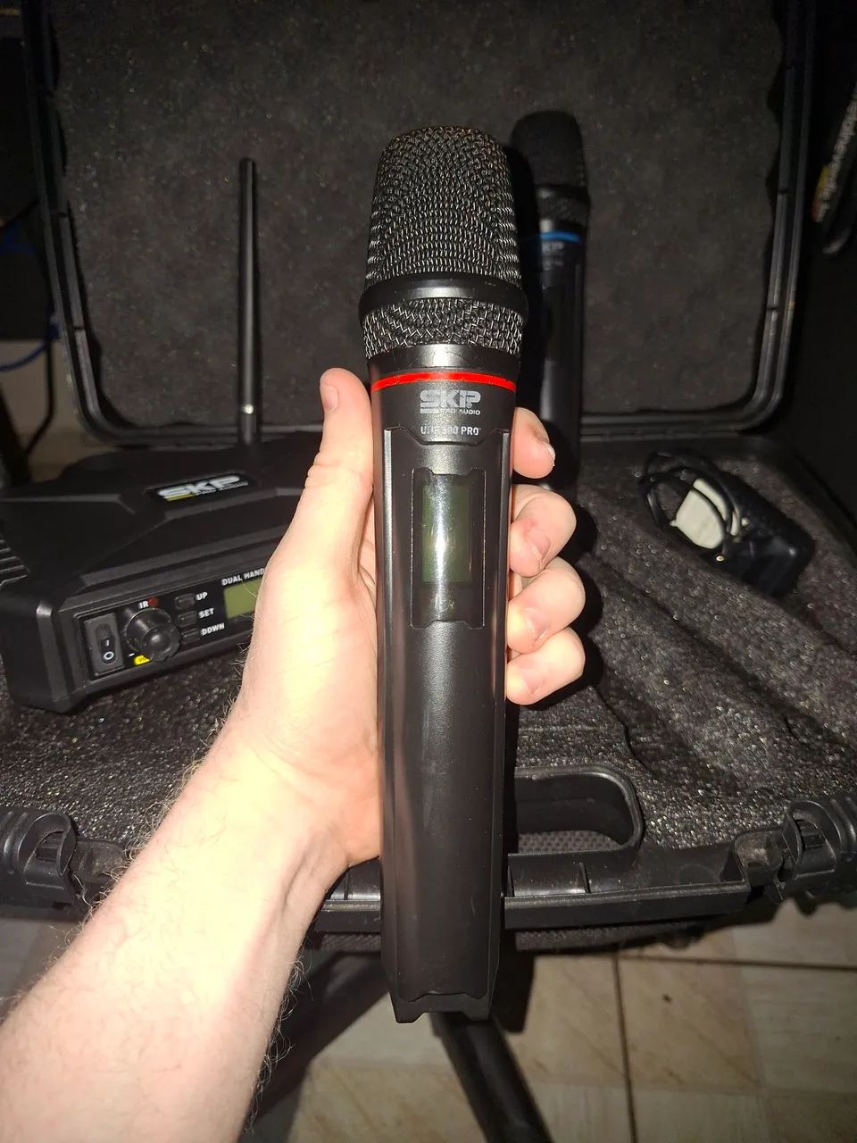 MICROFONE SEM FIO SKP 600 PRO - Foto 3