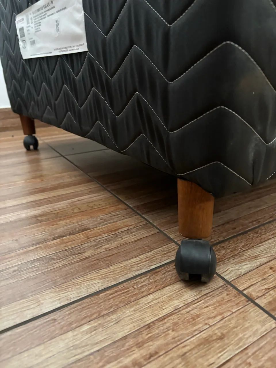 Cama box e colchão solteiro - Foto 4