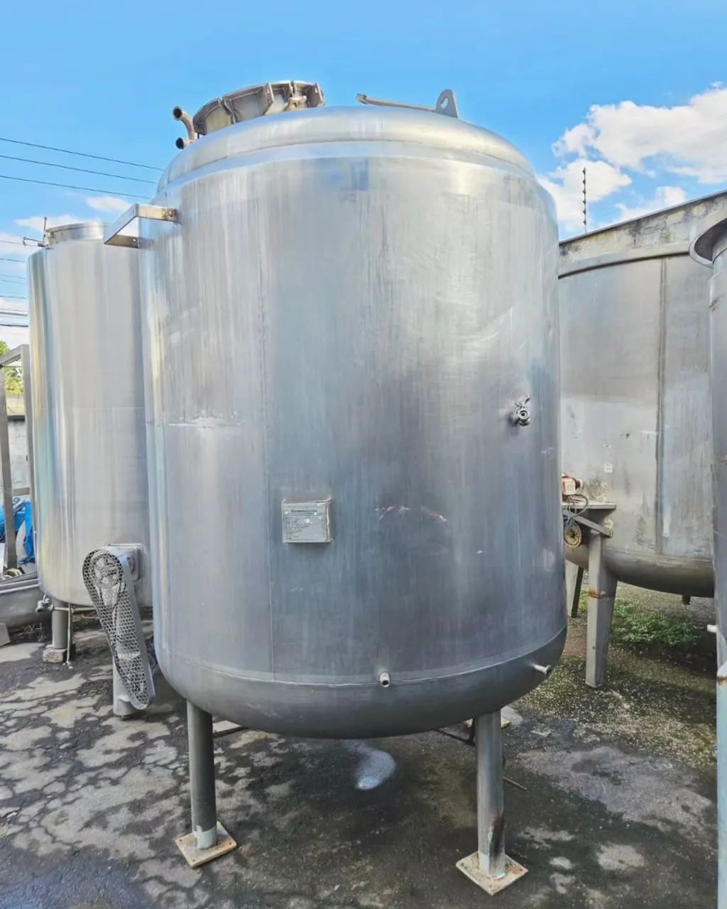 Tanque reator - 5.000 litros 