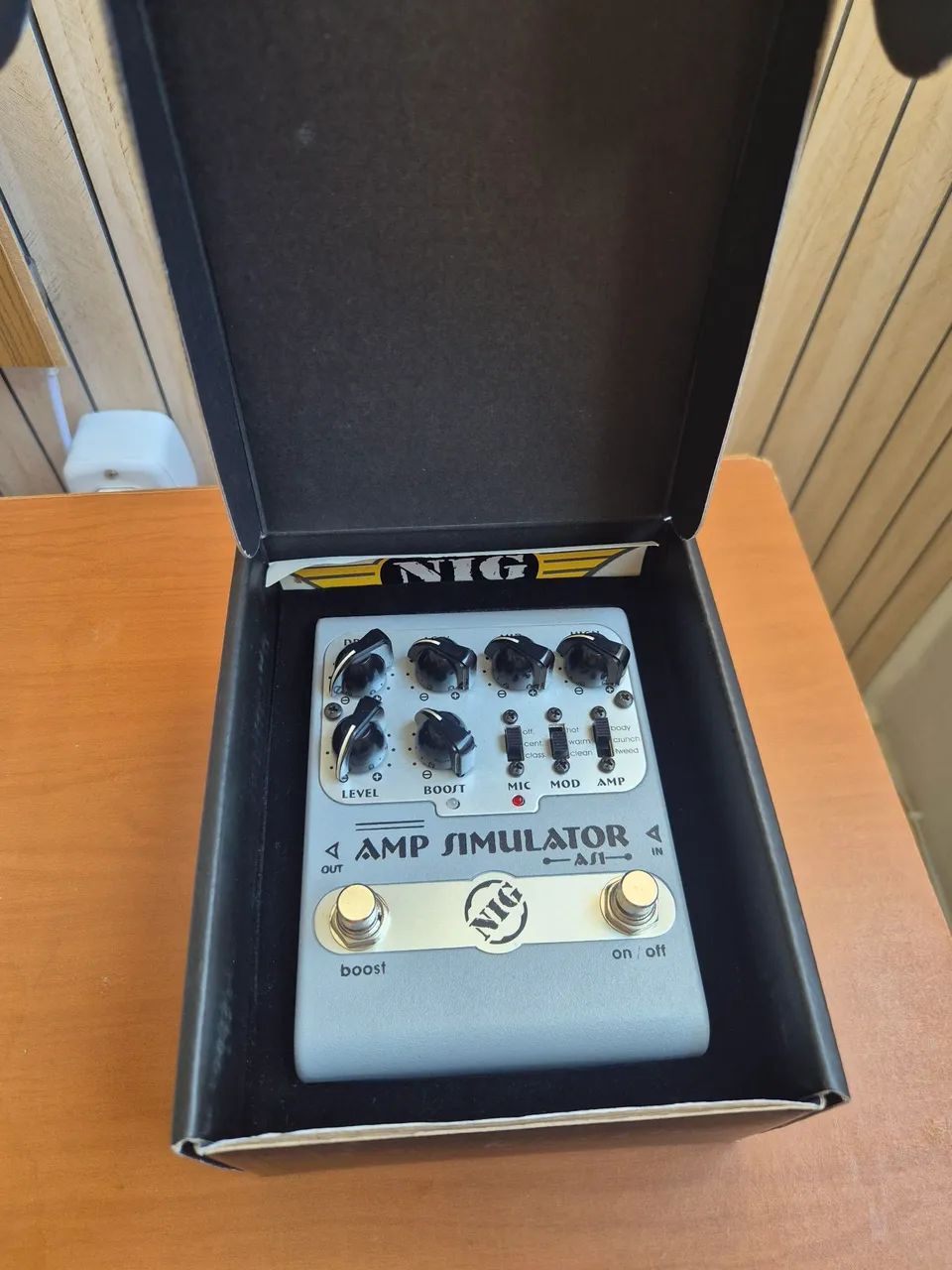 Pedal Nig Amp Simulator As1 - Foto 2