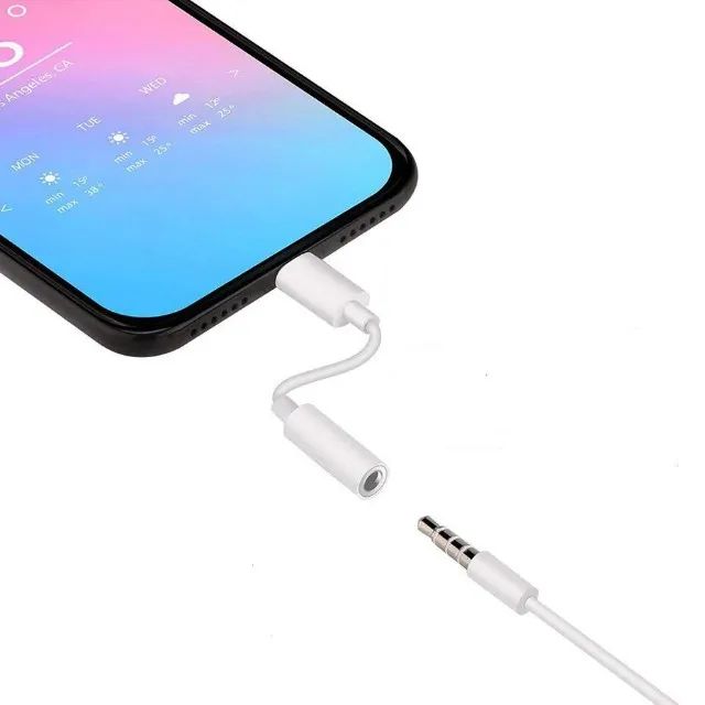 Adaptador de fone p2 para iPhone - Foto 2